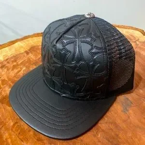 正規品■ Chrome Hearts TRUCKER CAP■BLK Chrome Hearts Miami Exclusive Trucker Hat Black – Common Hype